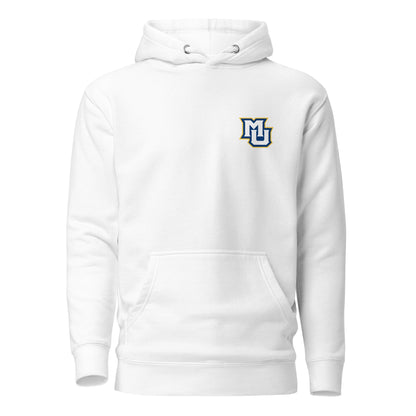 Performance | Hoodie | Marquette University Women's Hockey | MU Mark Backprint Logo