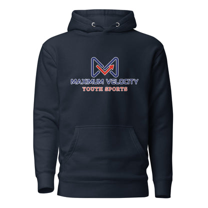 Performance | Hoodie | Maximum Velocity Youth Sports | Emblem Logo