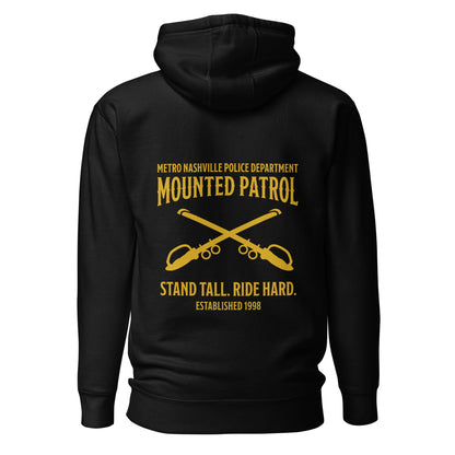 Performance | Hoodie | Metro Nashville Police Department Horse Mounted Patrol | Stand Tall Logo