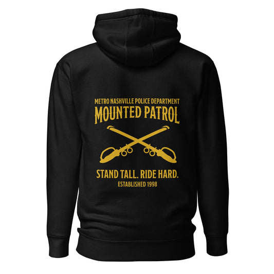 Performance | Hoodie | Metro Nashville Police Department Horse Mounted Patrol | Stand Tall Logo
