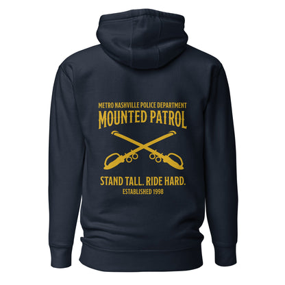 Performance | Hoodie | Metro Nashville Police Department Horse Mounted Patrol | Stand Tall Logo