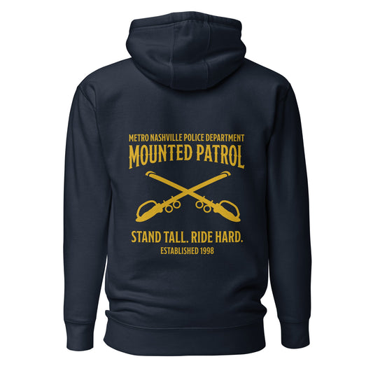 Performance | Hoodie | Metro Nashville Police Department Horse Mounted Patrol | Stand Tall Logo