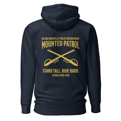 Performance | Hoodie | Metro Nashville Police Department Horse Mounted Patrol | Stand Tall Logo