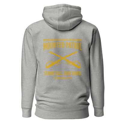 Performance | Hoodie | Metro Nashville Police Department Horse Mounted Patrol | Stand Tall Logo