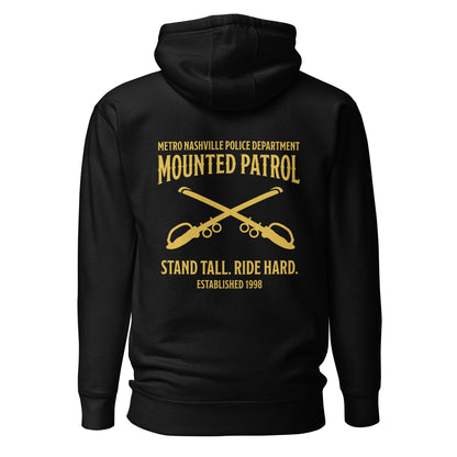 Performance | Hoodie | Metro Nashville Police Department Horse Mounted Patrol | Stand Tall Logo