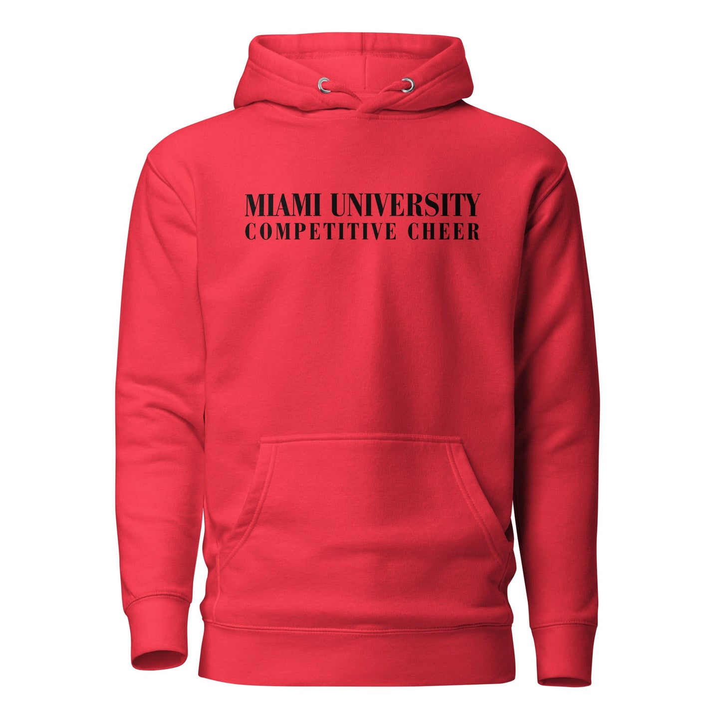 Performance | Hoodie | Miami University Competitive Cheer Team | Alt Logo
