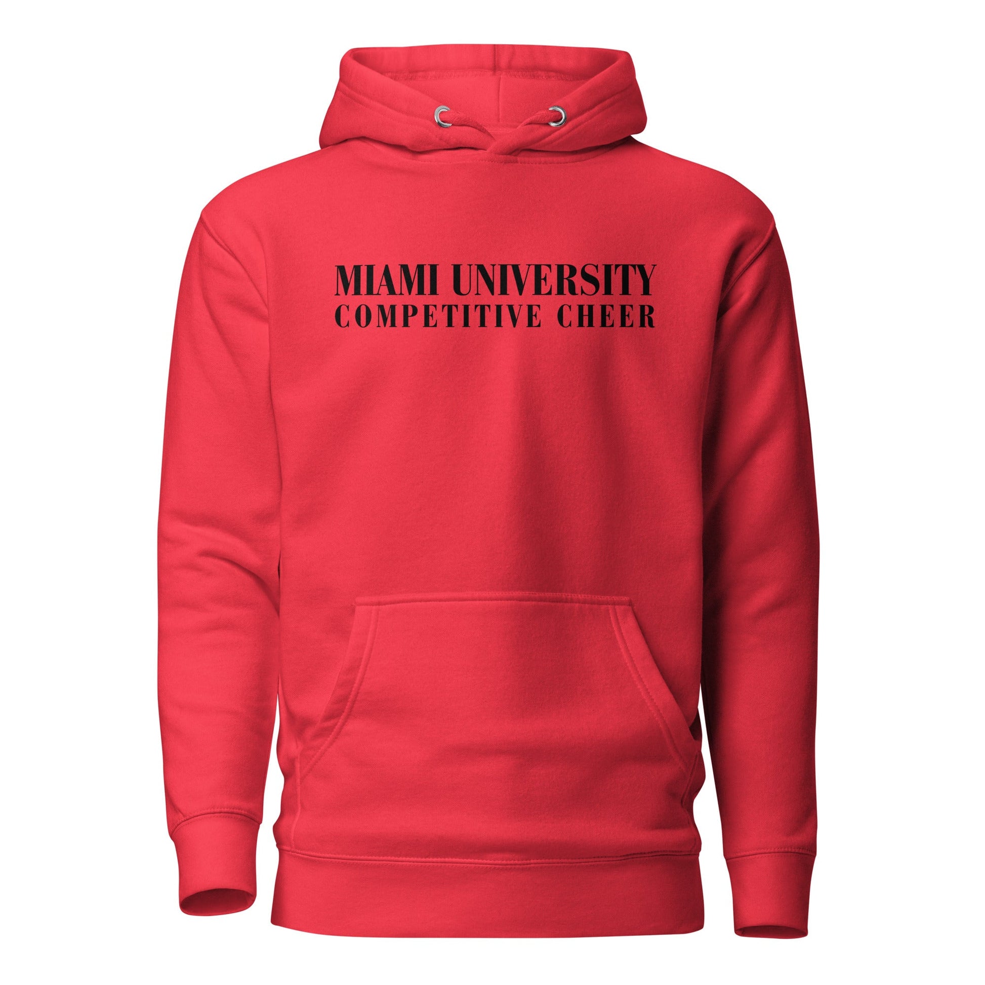 Performance | Hoodie | Miami University Competitive Cheer Team | Alt Logo