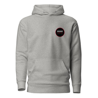Performance | Hoodie | Miami University Competitive Cheer Team | Badge Logo