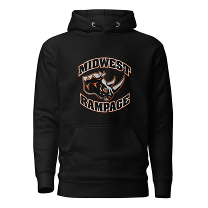 Performance | Hoodie | Midwest Rampage | Crest Logo
