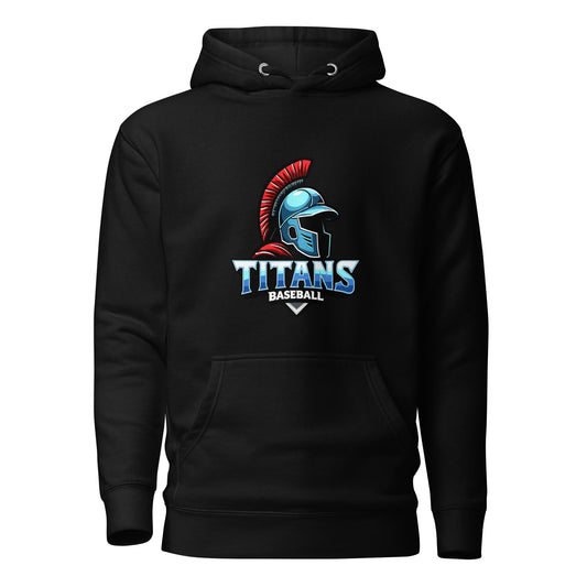 Performance | Hoodie | Mighty Titans Baseball | Crest Logo