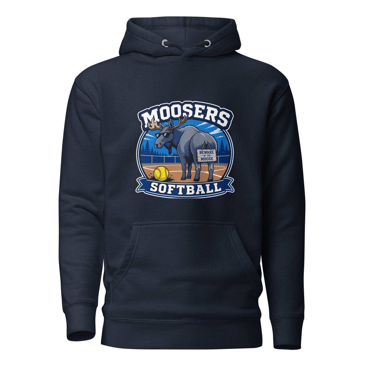 Performance | Hoodie | Moosers | Moose Diamond Mark Logo