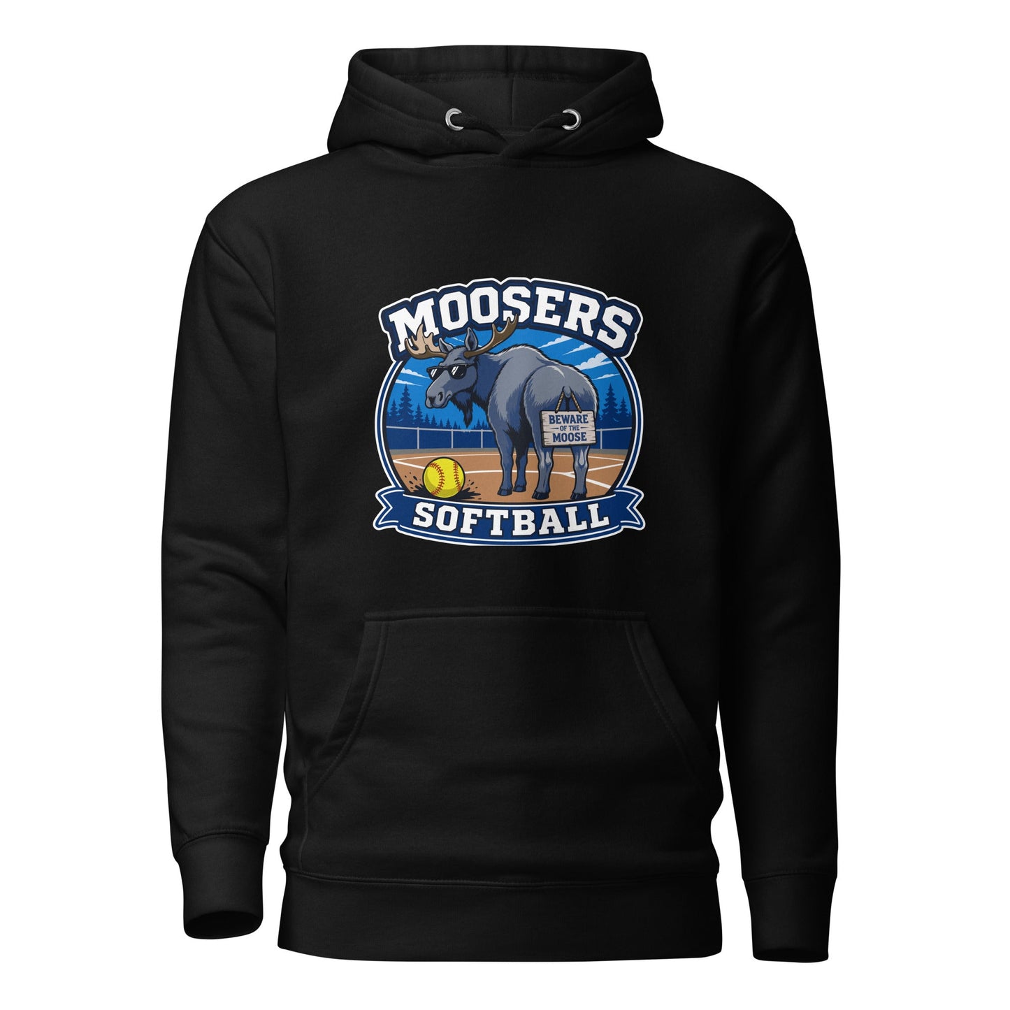 Performance | Hoodie | Moosers | Moose Diamond Mark Logo