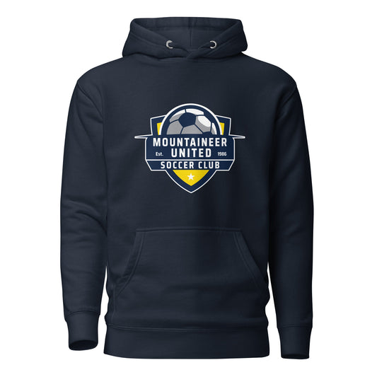 Performance | Hoodie | Mountaineer United Soccer Club | Alpine Crest Logo