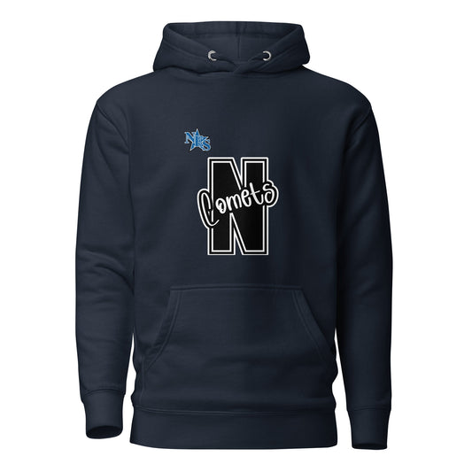 Performance | Hoodie | Norton Elementary School | N Comets Logo
