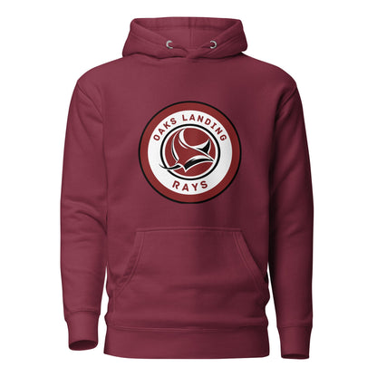 Performance | Hoodie | OAKS LANDING RAYS | Badge Logo