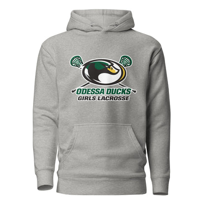 Performance | Hoodie | Odessa Girls Lacrosse | Duck Sticks Logo
