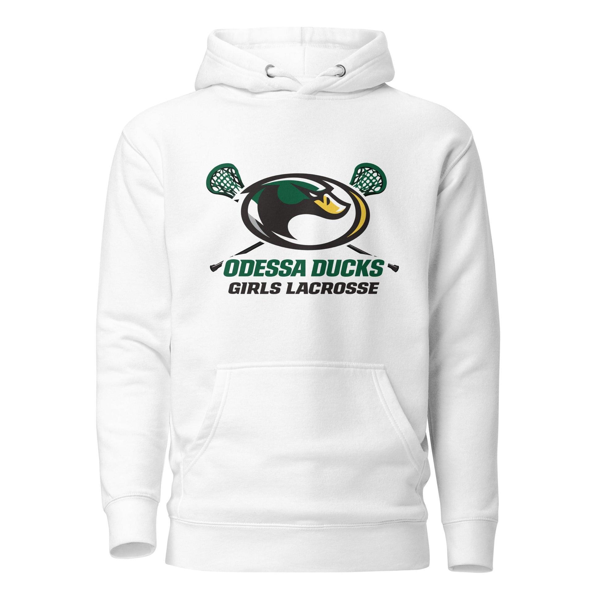 Performance | Hoodie | Odessa Girls Lacrosse | Duck Sticks Logo