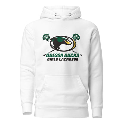 Performance | Hoodie | Odessa Girls Lacrosse | Duck Sticks Logo