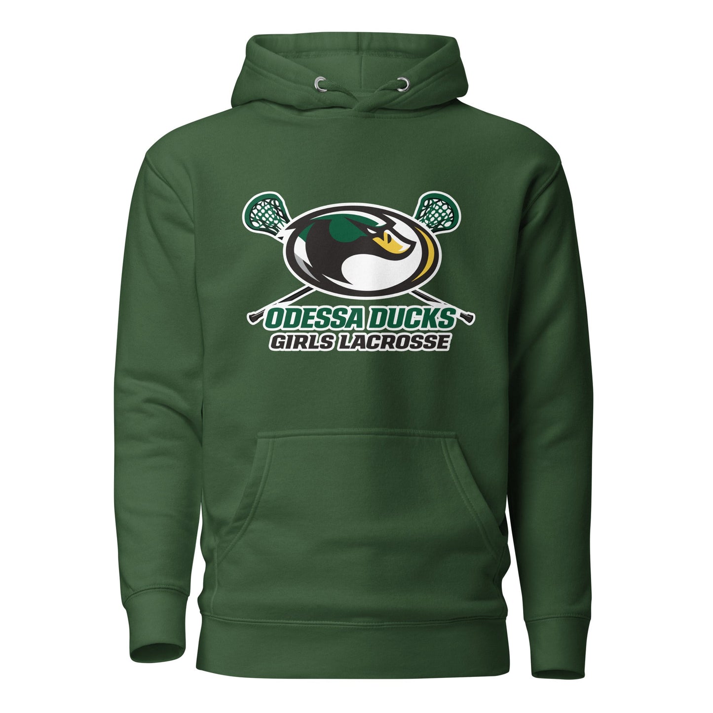Performance | Hoodie | Odessa Girls Lacrosse | Duck Sticks Logo