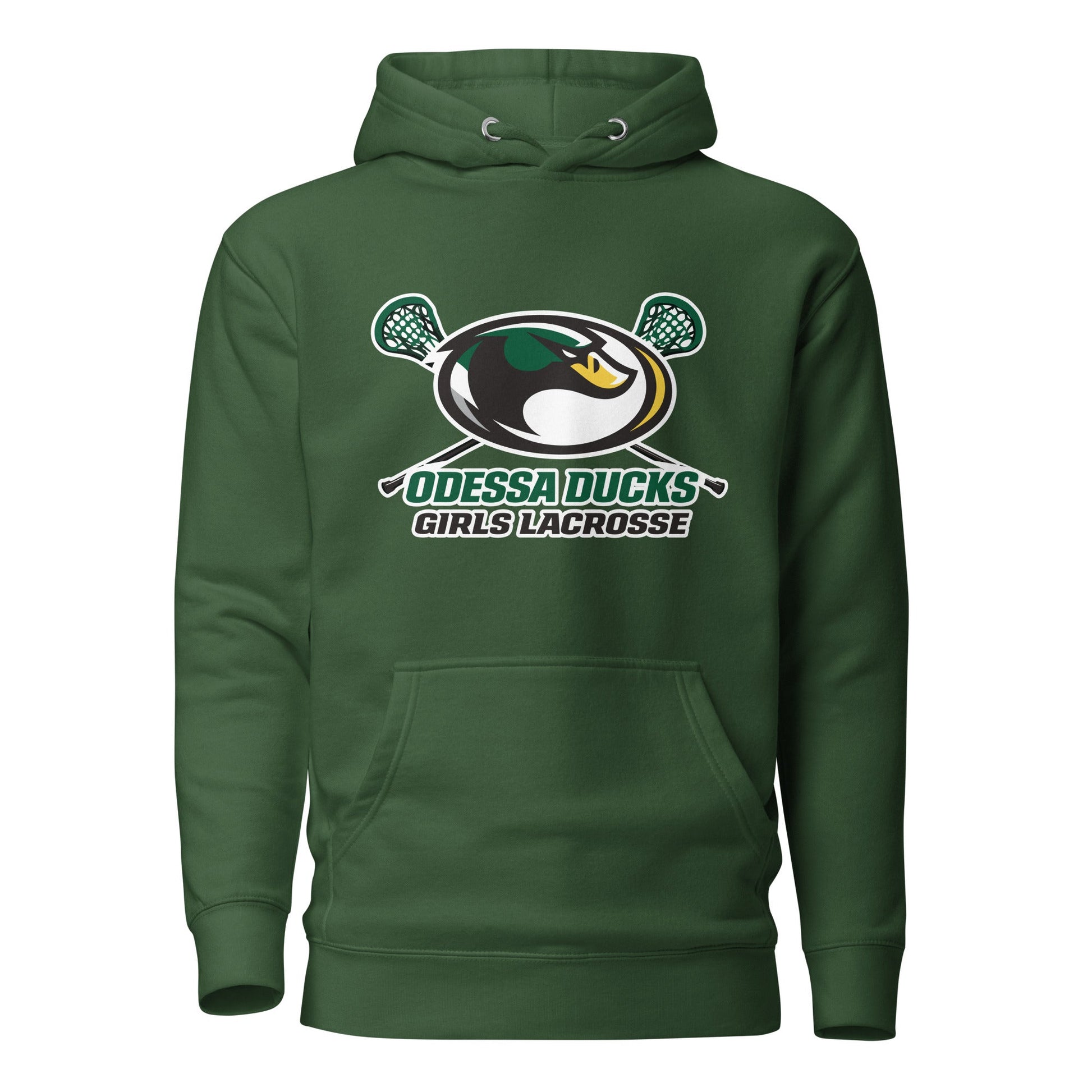 Performance | Hoodie | Odessa Girls Lacrosse | Duck Sticks Logo