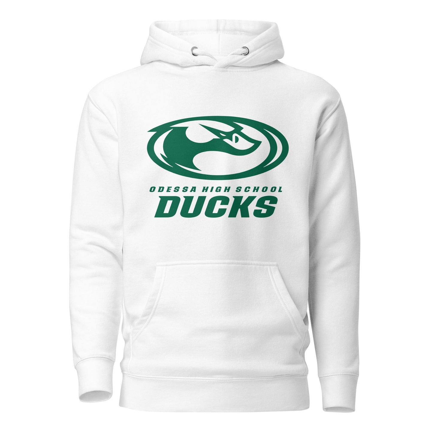 Performance | Hoodie | Odessa Girls Lacrosse | Ducks Green Logo