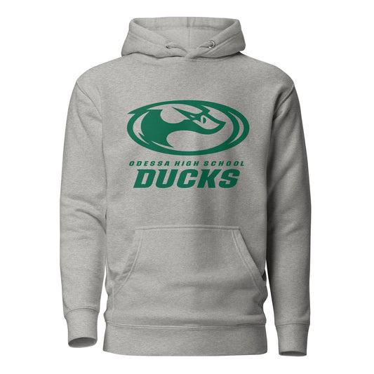 Performance | Hoodie | Odessa Girls Lacrosse | Ducks Green Logo