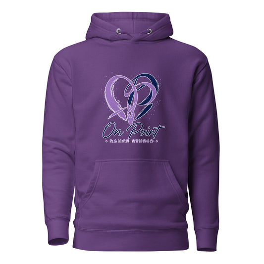 Performance | Hoodie | On Point Dance Studio | Crest Logo