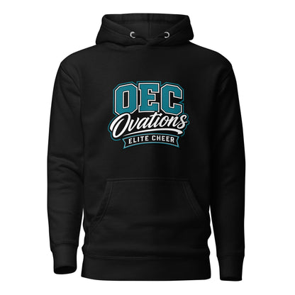 Performance | Hoodie | Ovations Elite Cheer | Crest Logo