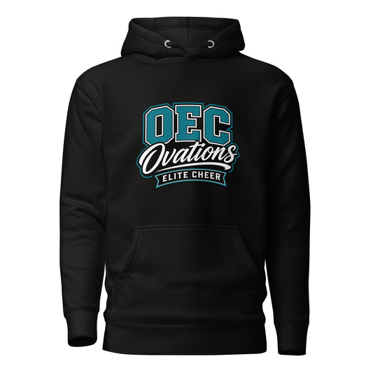 Performance | Hoodie | Ovations Elite Cheer | Crest Logo