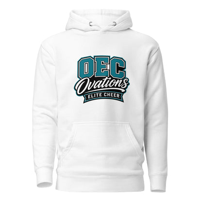 Performance | Hoodie | Ovations Elite Cheer | Crest Logo