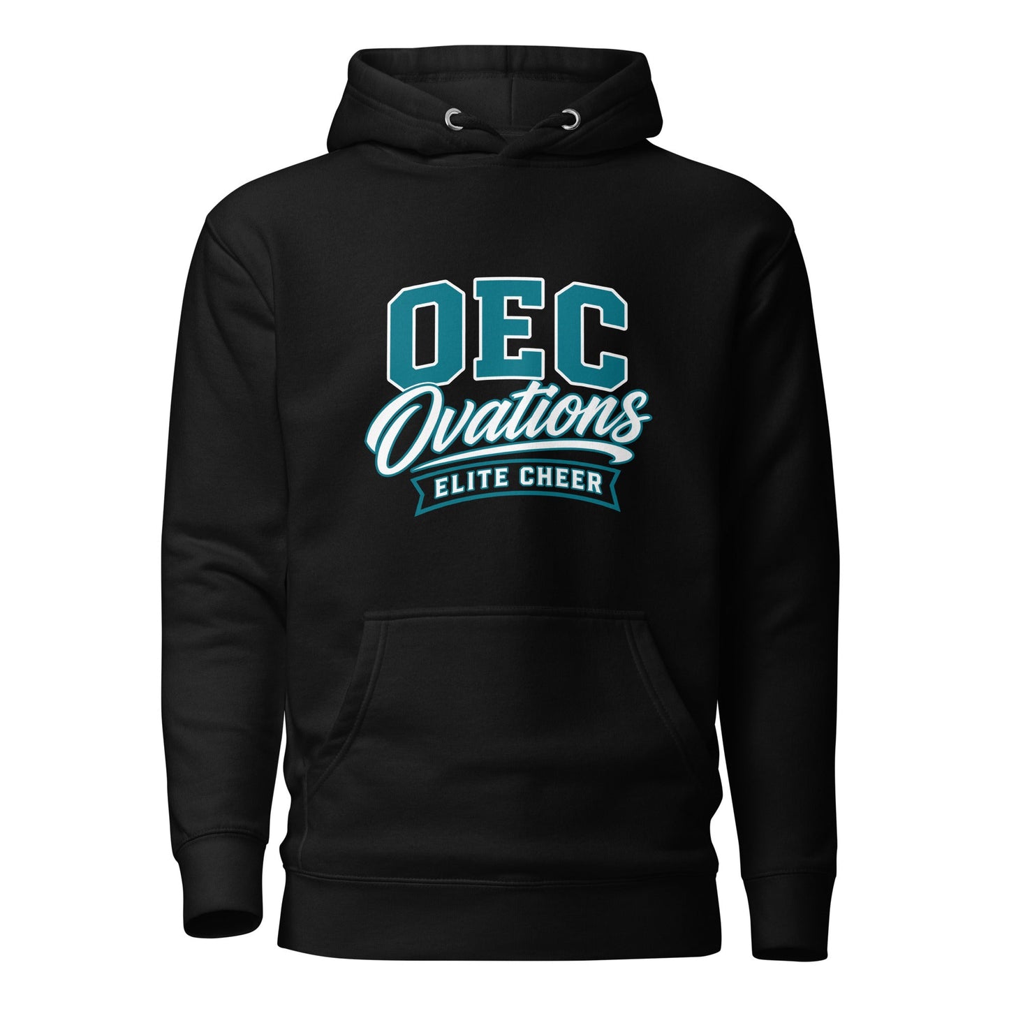 Performance | Hoodie | Ovations Elite Cheer | Emblem Logo