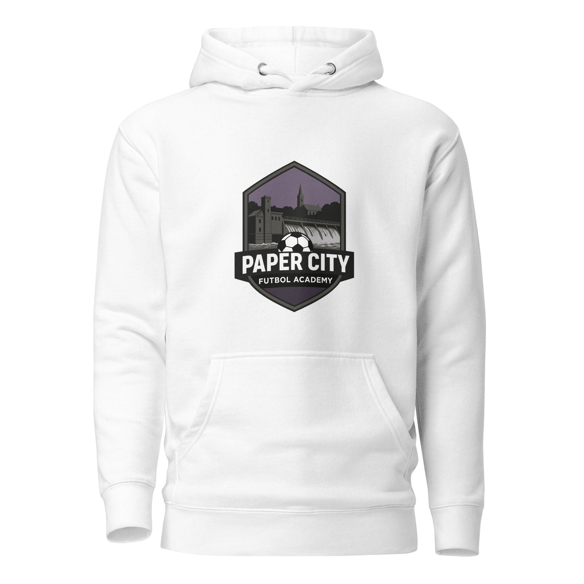 Performance | Hoodie | Paper City Futbol Academy | Vanguard Shield Logo