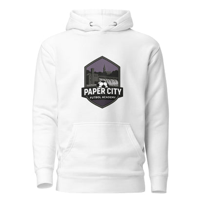 Performance | Hoodie | Paper City Futbol Academy | Vanguard Shield Logo