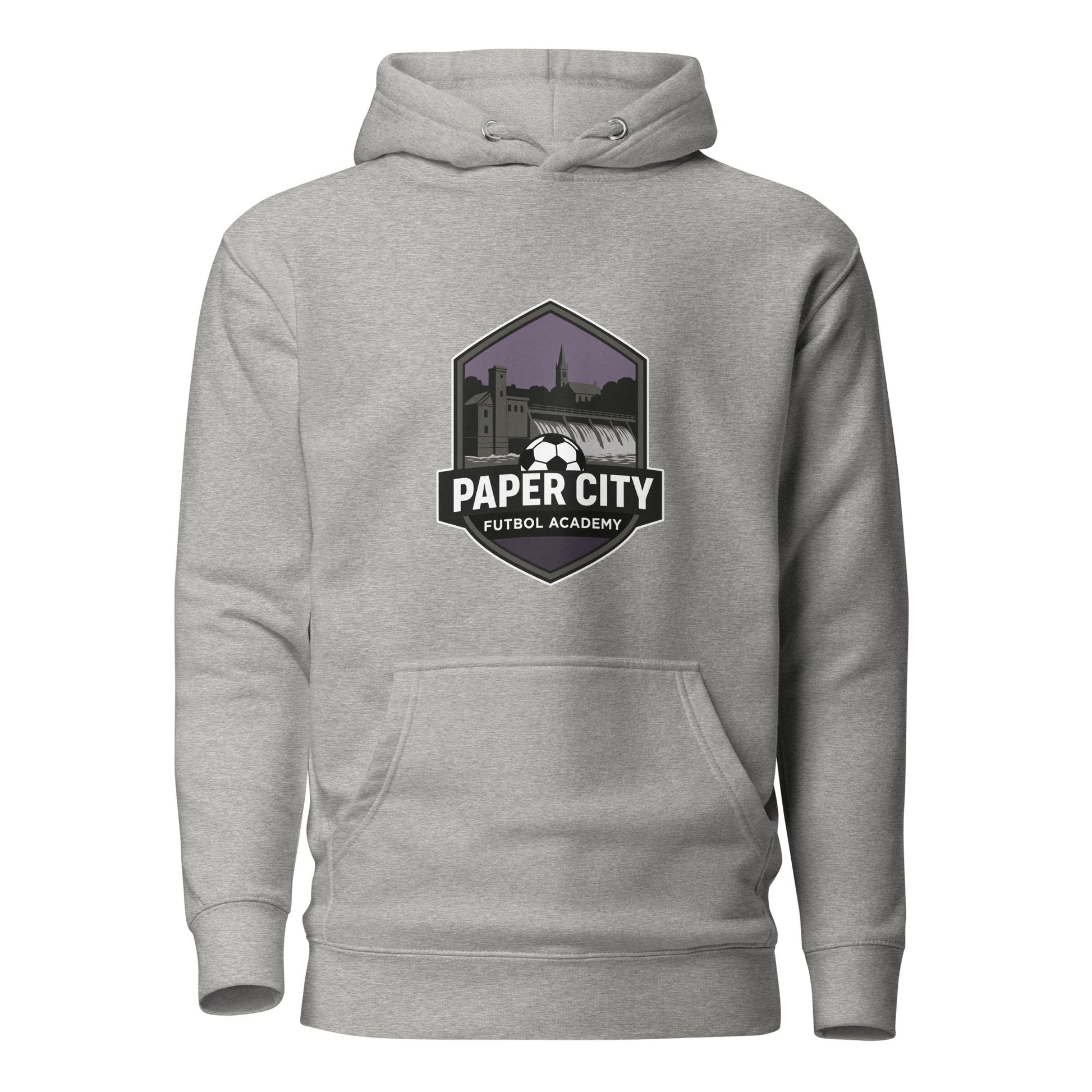 Performance | Hoodie | Paper City Futbol Academy | Vanguard Shield Logo