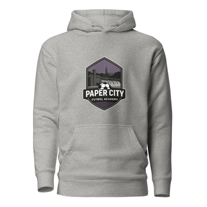 Performance | Hoodie | Paper City Futbol Academy | Vanguard Shield Logo