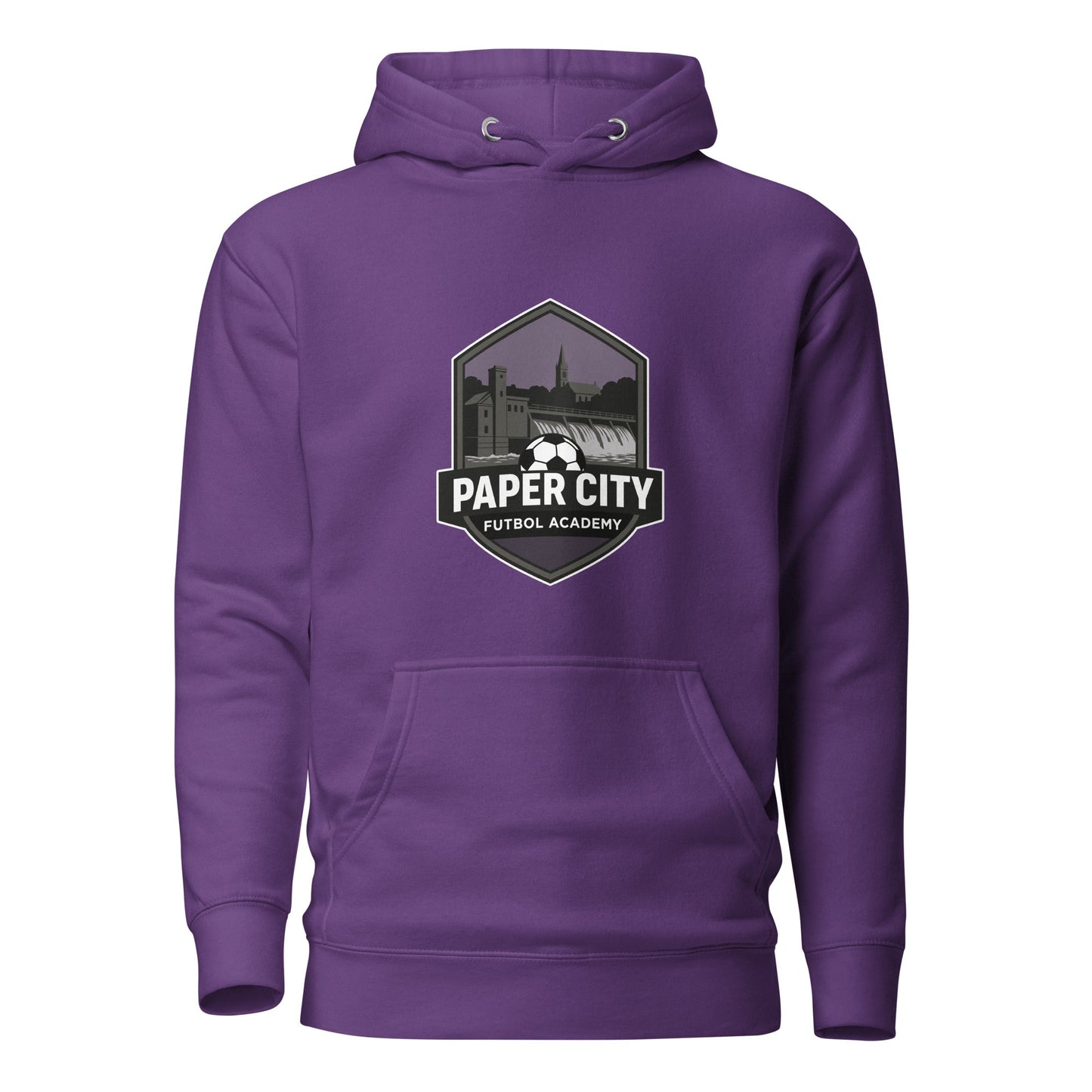 Performance | Hoodie | Paper City Futbol Academy | Vanguard Shield Logo