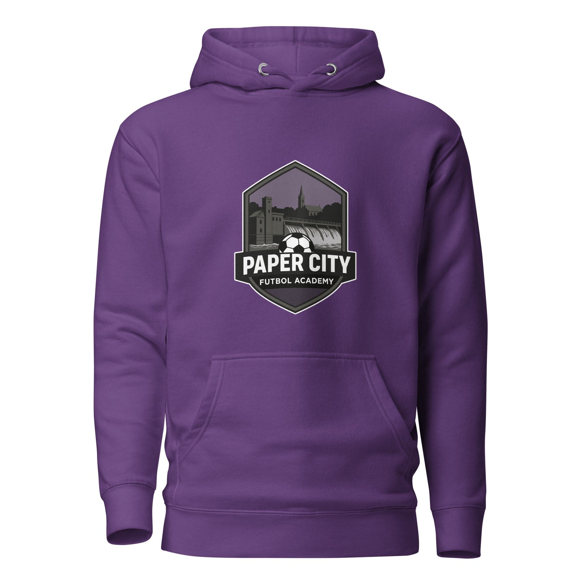Performance | Hoodie | Paper City Futbol Academy | Vanguard Shield Logo