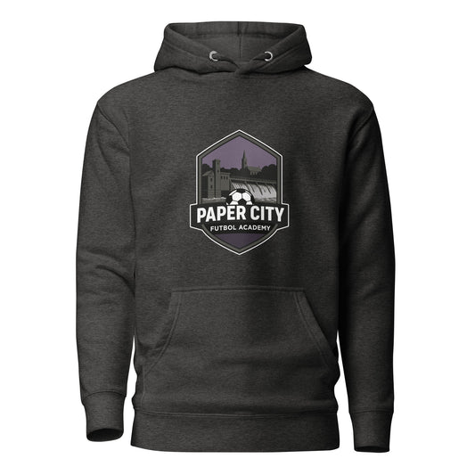 Performance | Hoodie | Paper City Futbol Academy | Vanguard Shield Logo