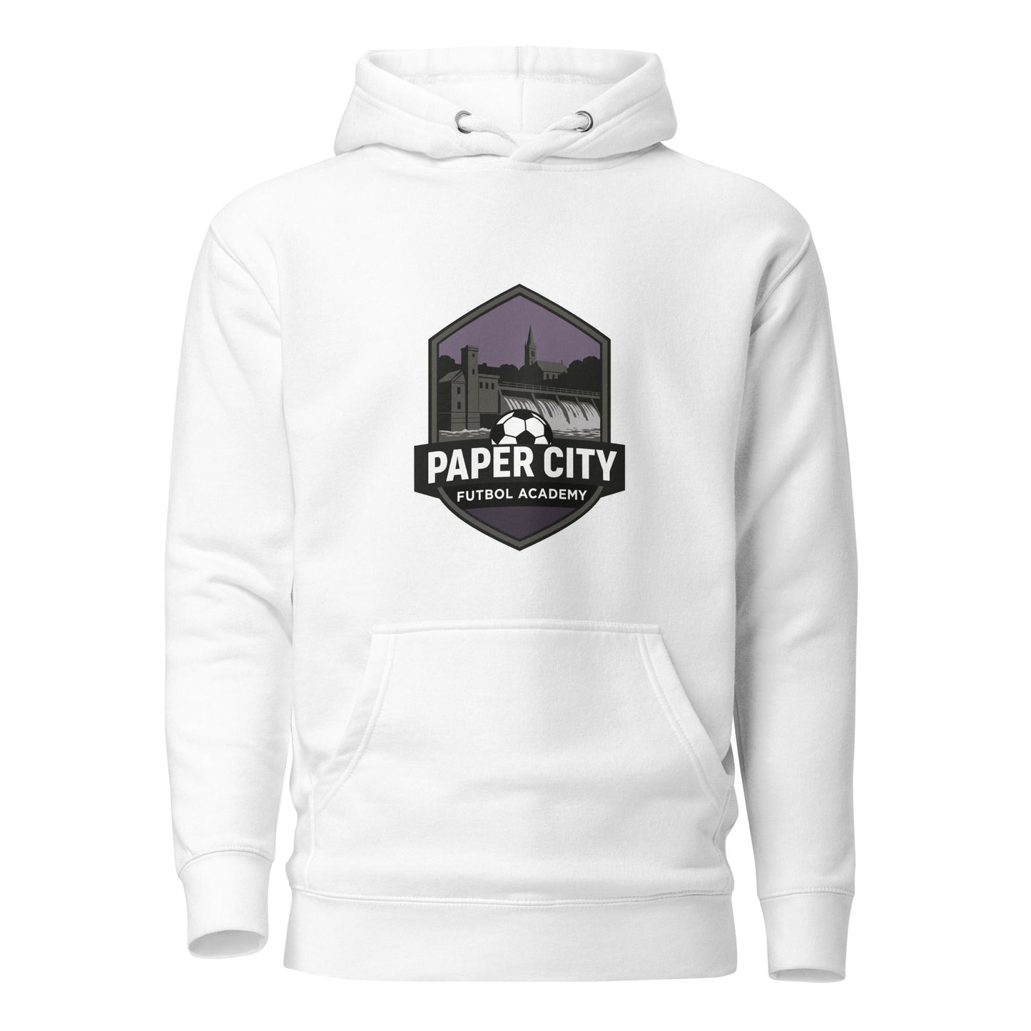 Performance | Hoodie | Paper City Futbol Academy | Vanguard Shield Logo