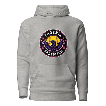 Performance | Hoodie | Phoenix Fastpitch | Badge Logo