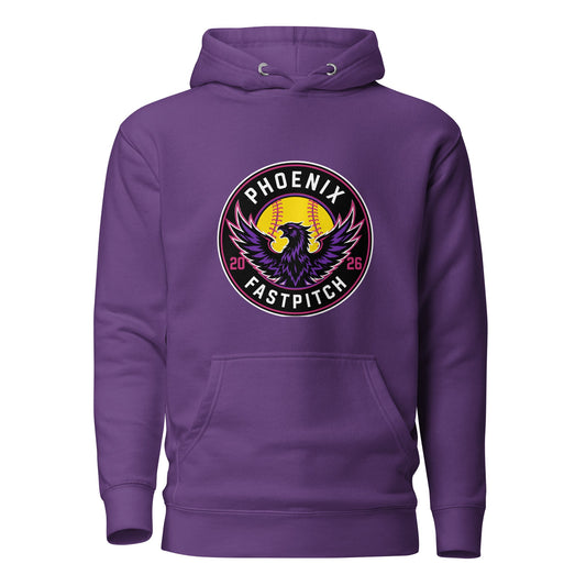 Performance | Hoodie | Phoenix Fastpitch | Badge Logo