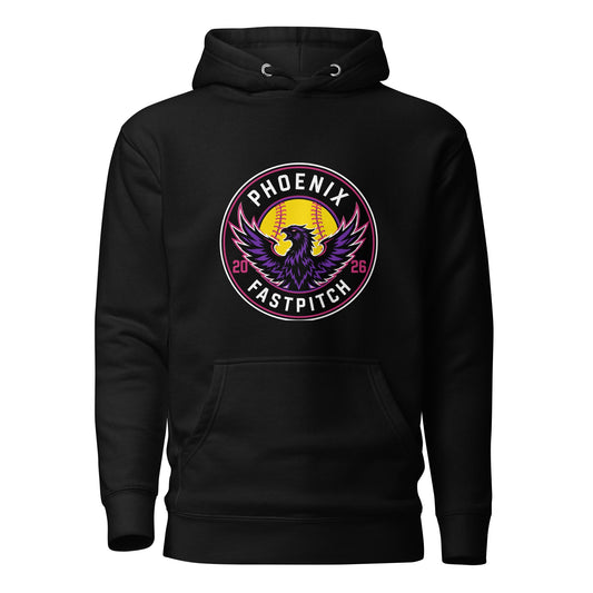 Performance | Hoodie | Phoenix Fastpitch | Badge Logo