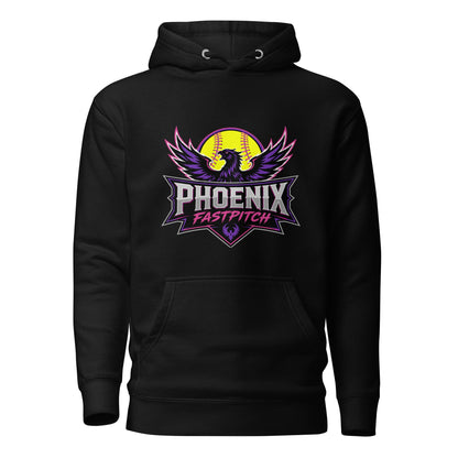 Performance | Hoodie | Phoenix Fastpitch | Emblem Logo