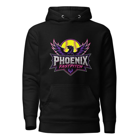 Performance | Hoodie | Phoenix Fastpitch | Emblem Logo