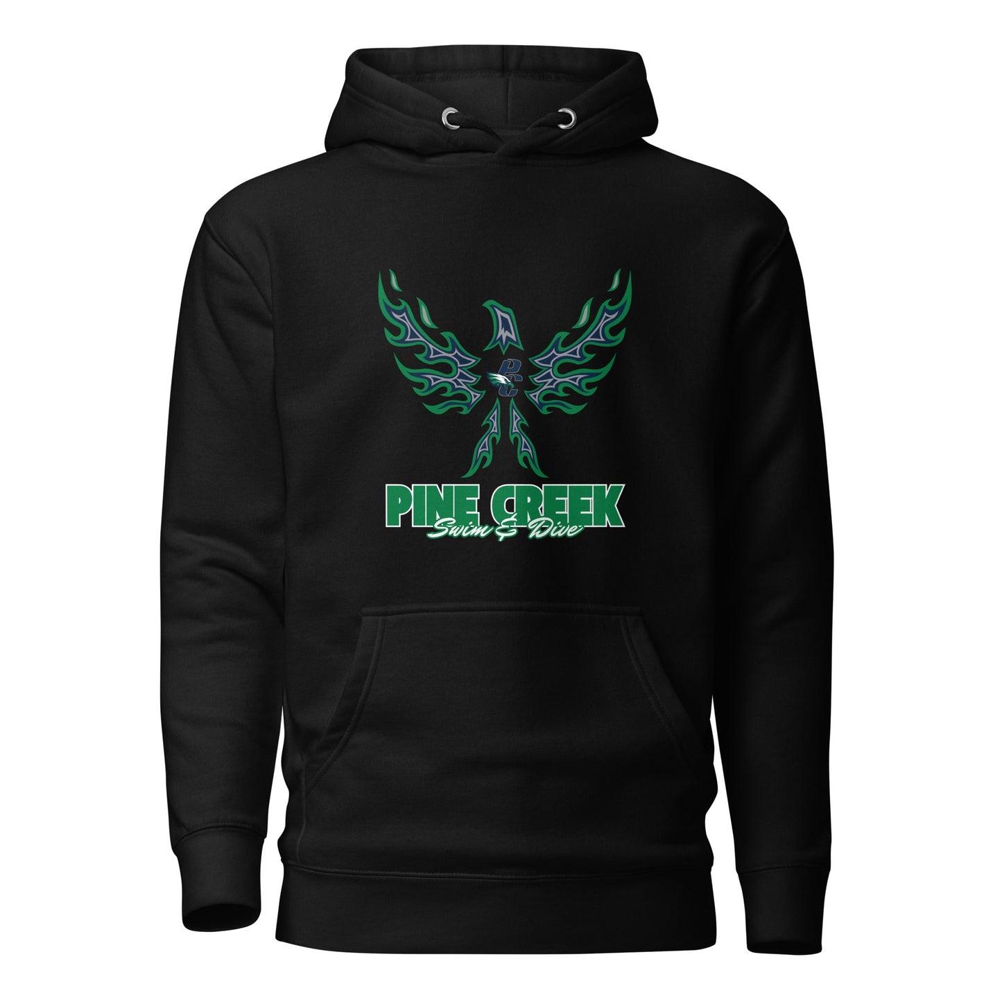 Performance | Hoodie | PINE CREEK SWIM & DIVE | '24 Logo