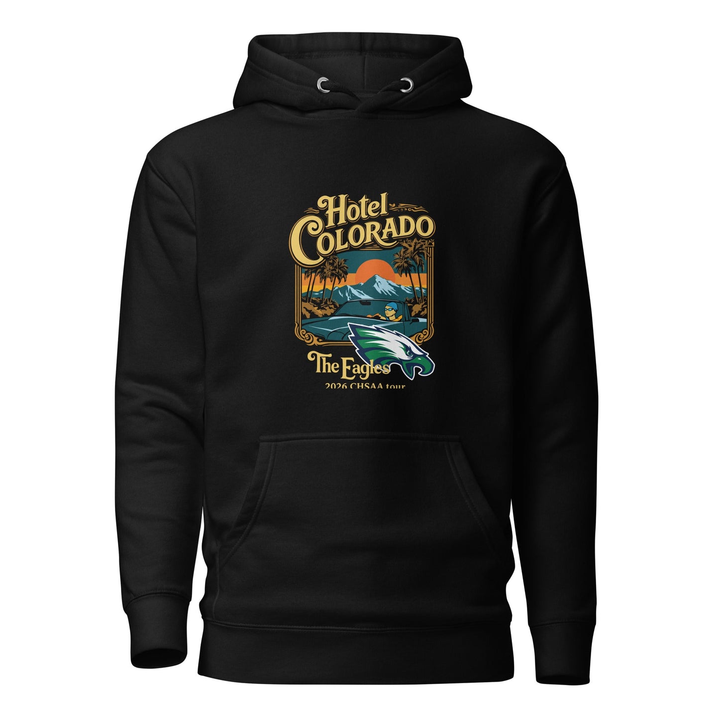 Performance | Hoodie | PINE CREEK SWIM & DIVE | Hotel Colorado Logo