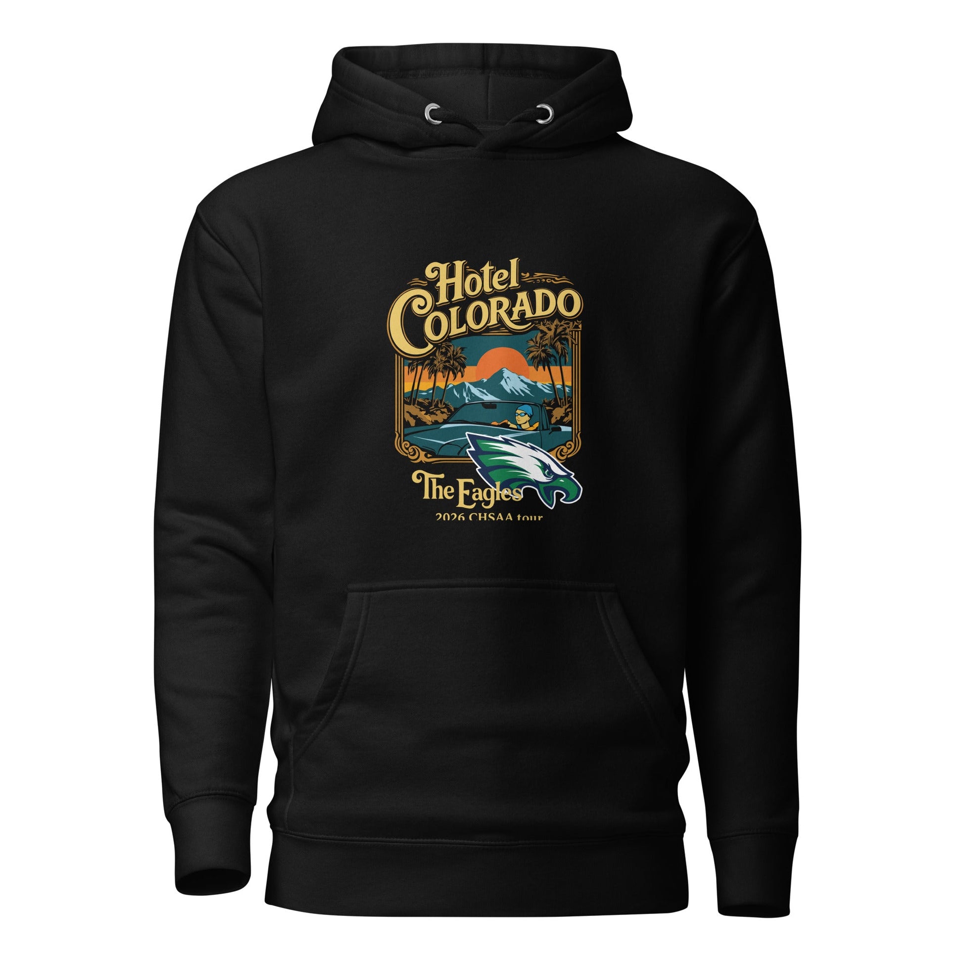 Performance | Hoodie | PINE CREEK SWIM & DIVE | Hotel Colorado Logo