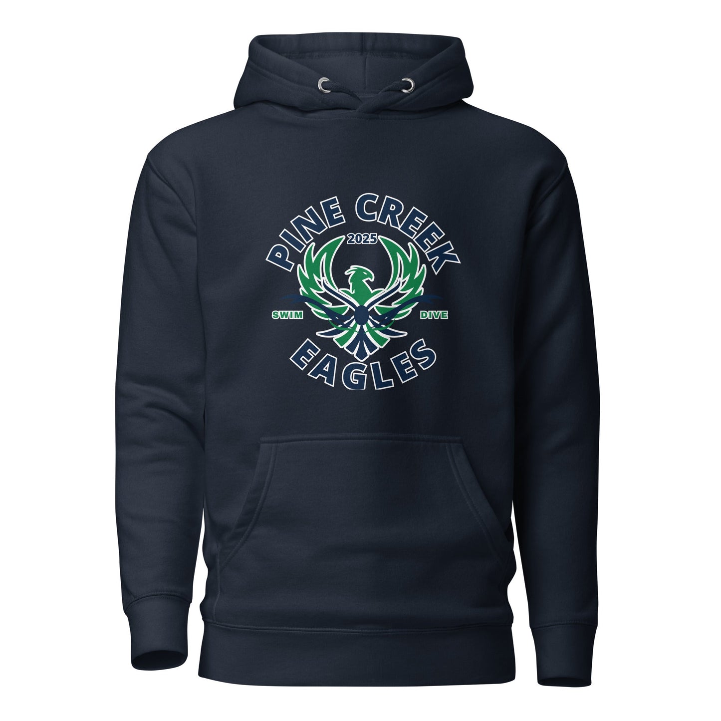 Performance | Hoodie | PINE CREEK SWIM & DIVE | Swim & Dive Logo