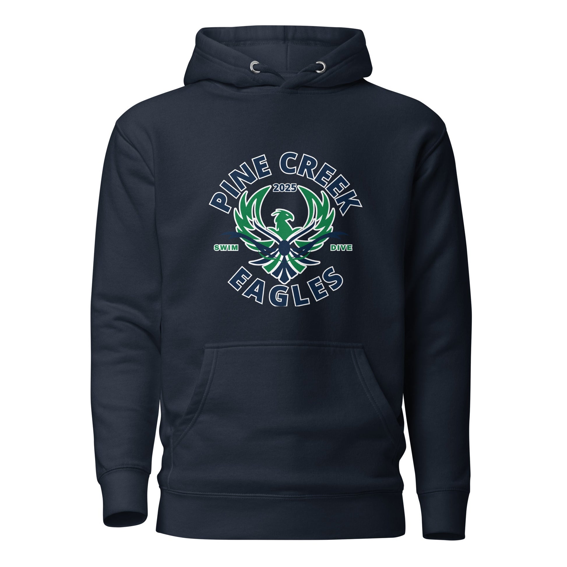Performance | Hoodie | PINE CREEK SWIM & DIVE | Swim & Dive Logo
