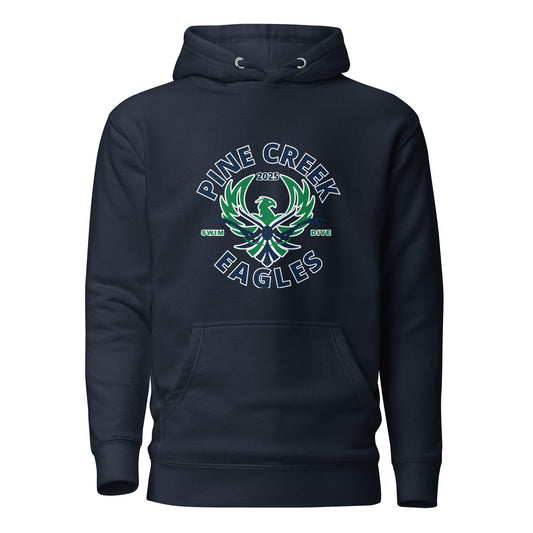 Performance | Hoodie | PINE CREEK SWIM & DIVE | Swim & Dive Logo